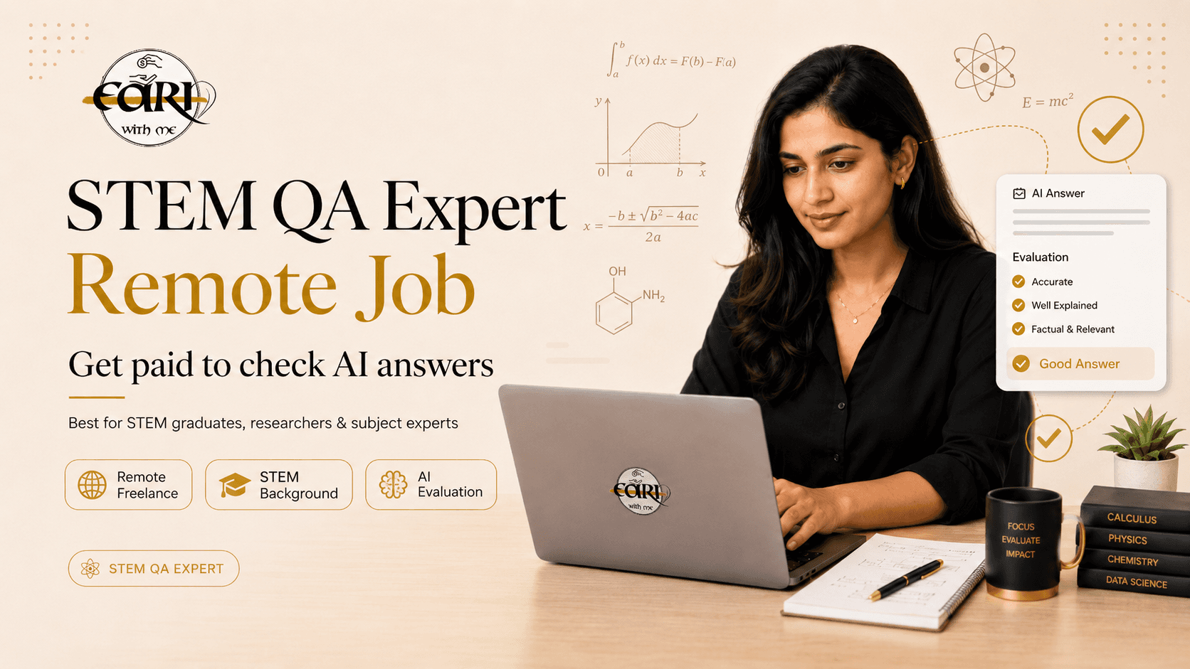 STEM QA Expert Remote Job: Get Paid to Correct AI’s Homework