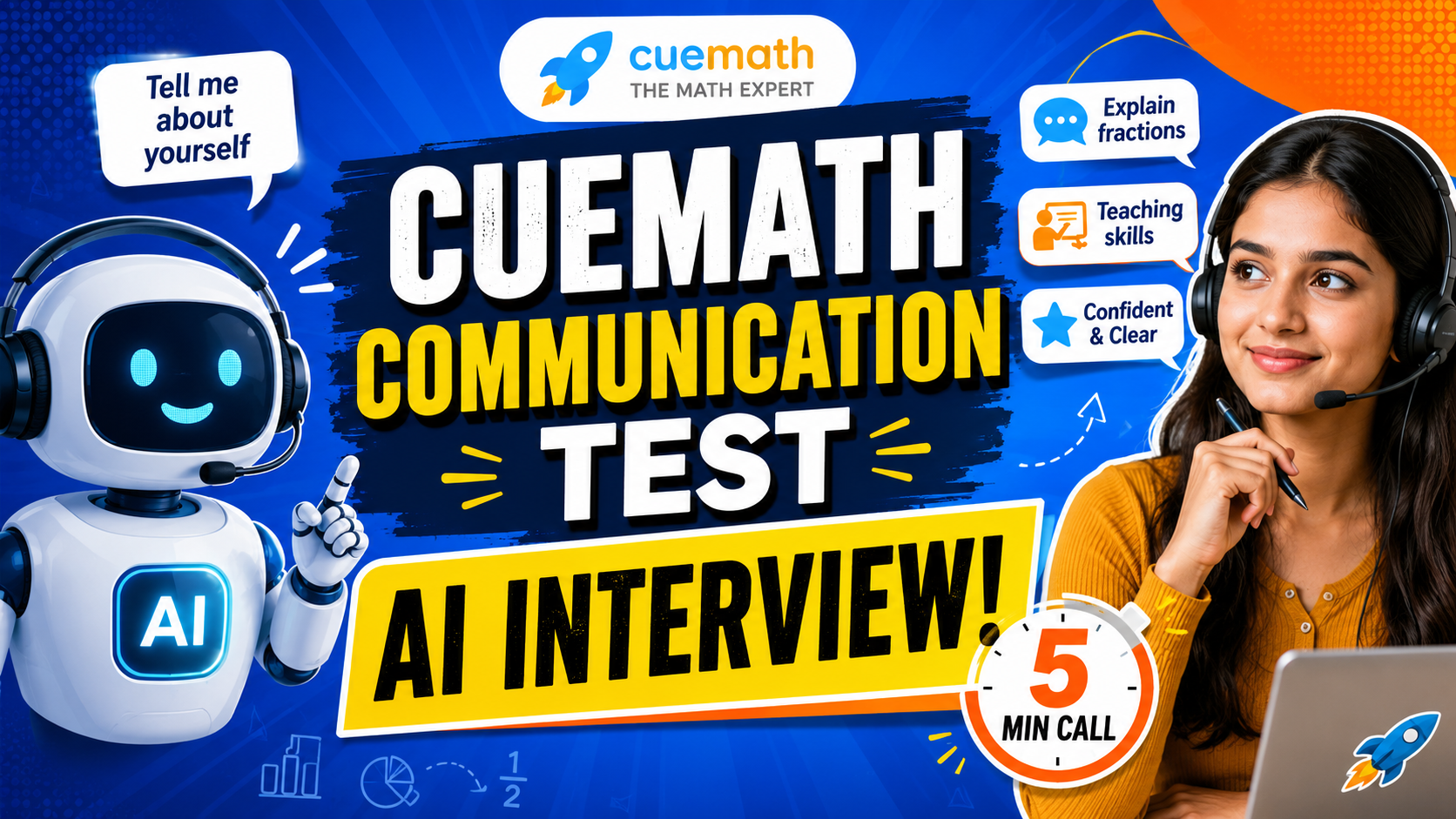 Cuemath Communication Test: AI Ke Saath Interview!